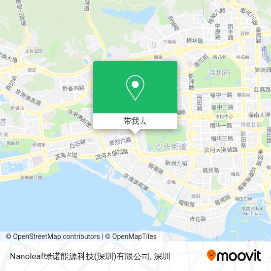 Nanoleaf绿诺能源科技(深圳)有限公司地图
