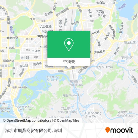 深圳市鹏鼎商贸有限公司地图
