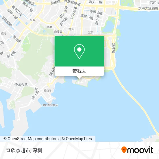 查欣杰超市地图