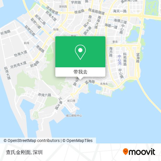 查氏金刚面地图