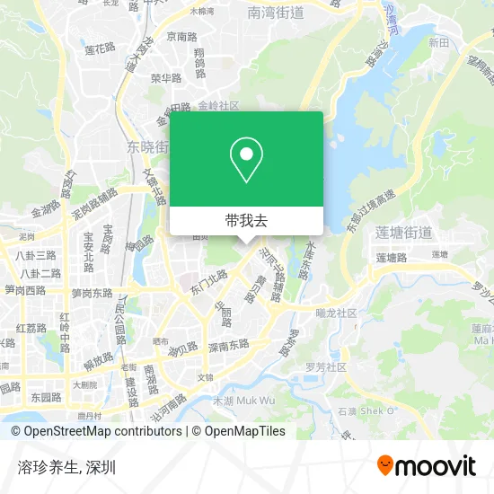 溶珍养生地图