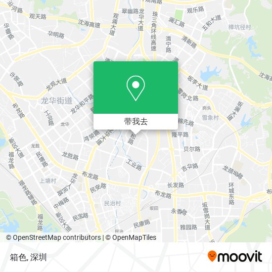 箱色地图
