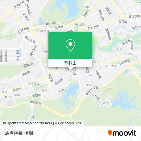 农家快餐地图