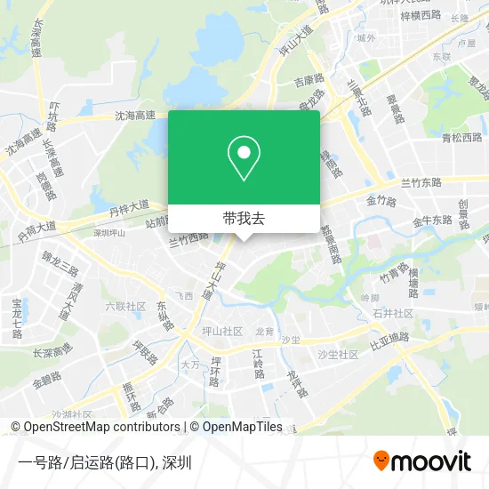 一号路/启运路(路口)地图