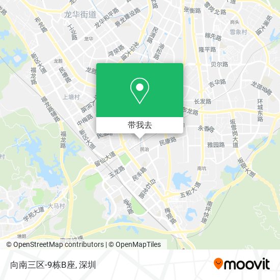 向南三区-9栋B座地图