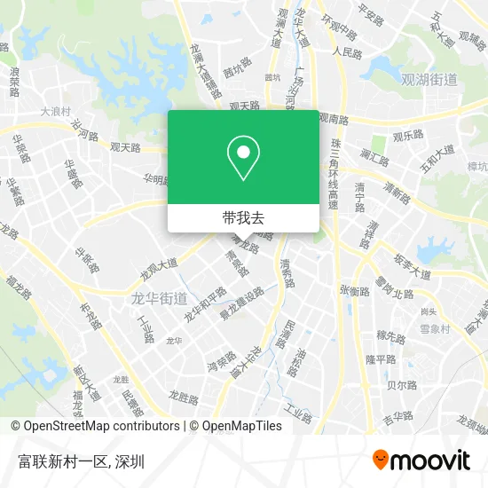 富联新村一区地图