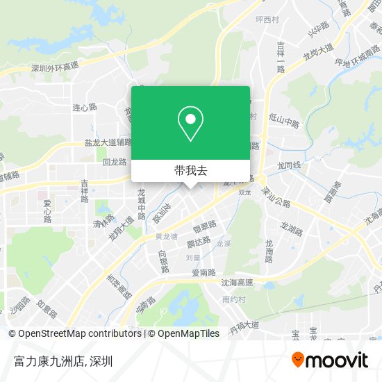 富力康九洲店地图