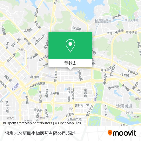 深圳未名新鹏生物医药有限公司地图