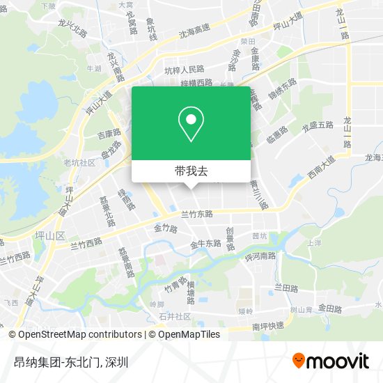昂纳集团-东北门地图