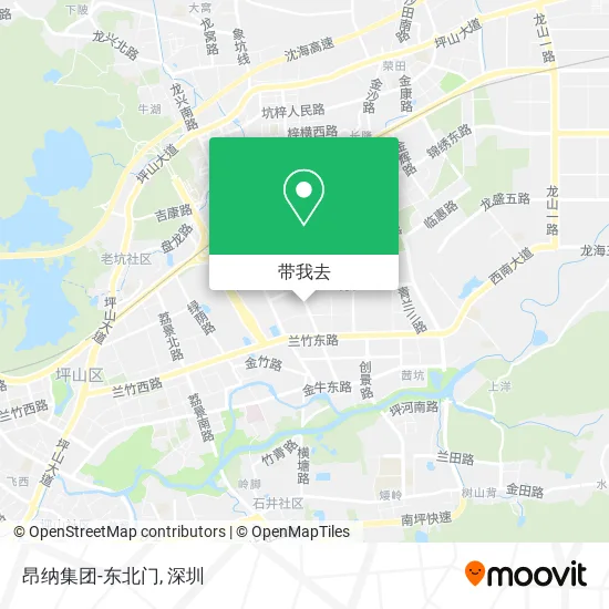 昂纳集团-东北门地图
