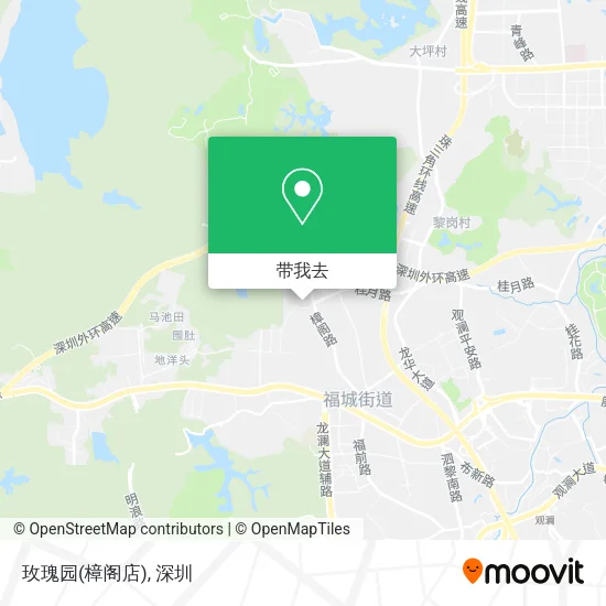 玫瑰园(樟阁店)地图