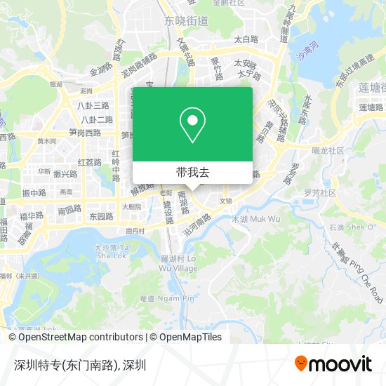 深圳特专(东门南路)地图