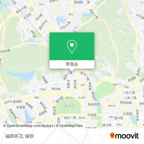 福田环卫地图