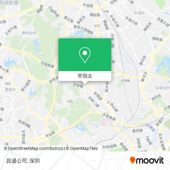 昌盛公司地图