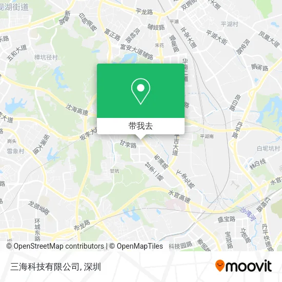 三海科技有限公司地图