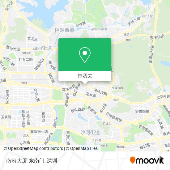 南汾大厦-东南门地图