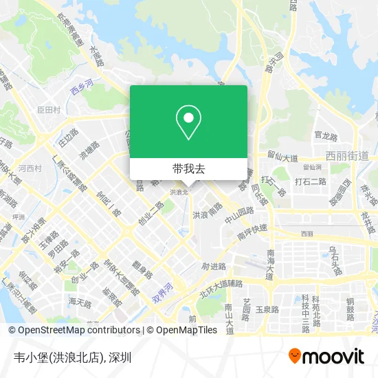 韦小堡(洪浪北店)地图