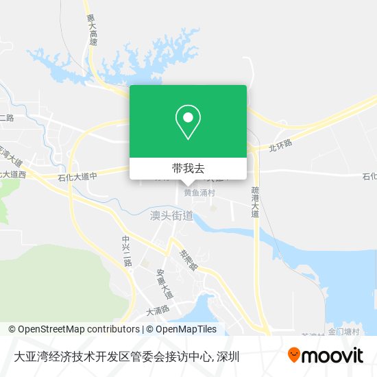 大亚湾经济技术开发区管委会接访中心地图