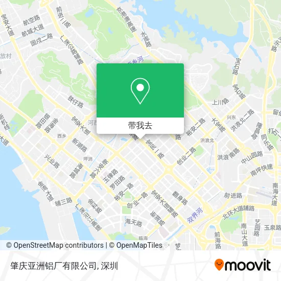 肇庆亚洲铝厂有限公司地图