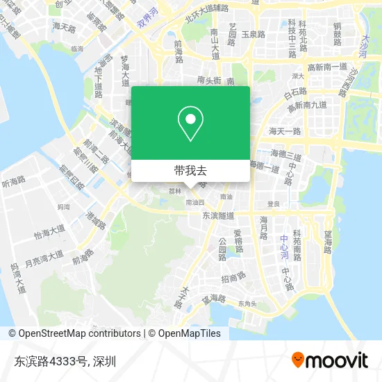 东滨路4333号地图