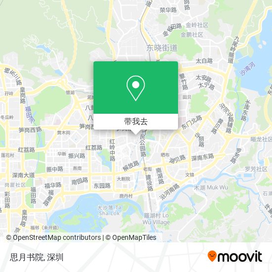 思月书院地图