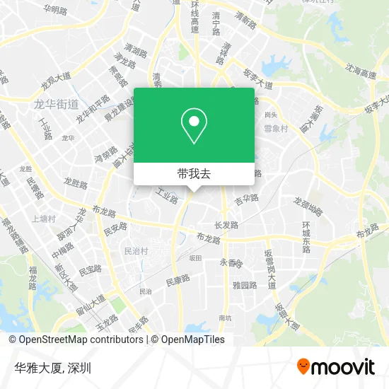 华雅大厦地图