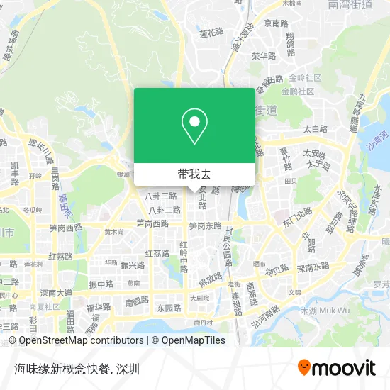海味缘新概念快餐地图