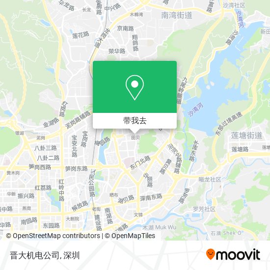 晋大机电公司地图