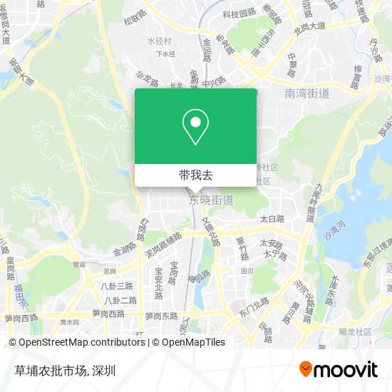 草埔农批市场地图