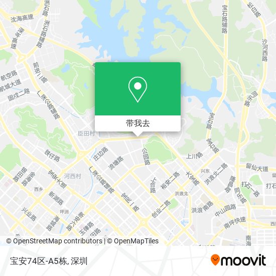 宝安74区-A5栋地图