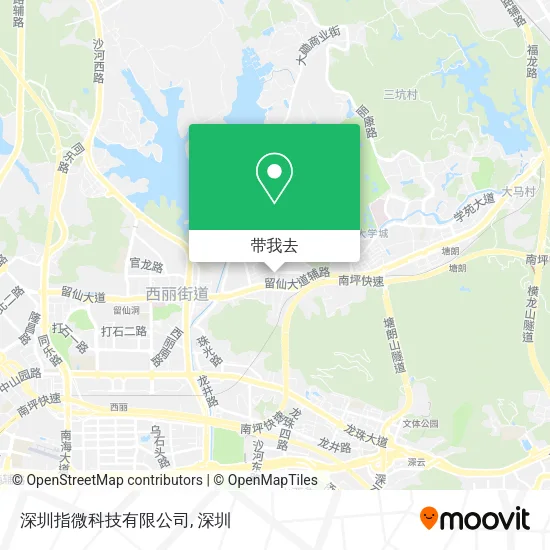 深圳指微科技有限公司地图