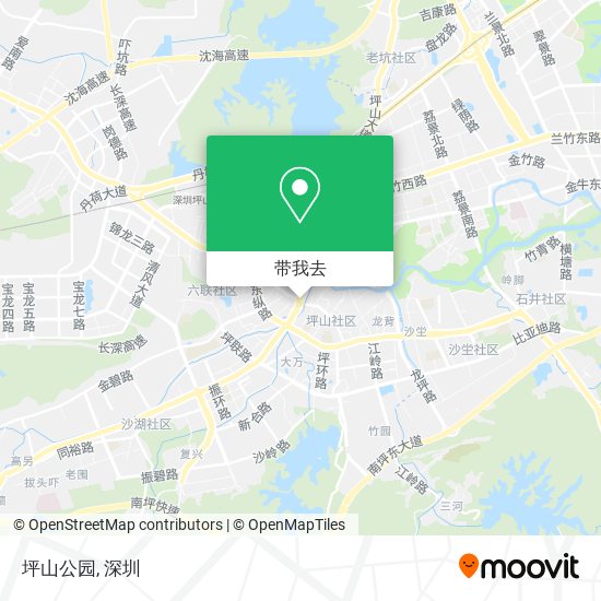 坪山公园地图