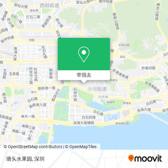 塘头水果园地图