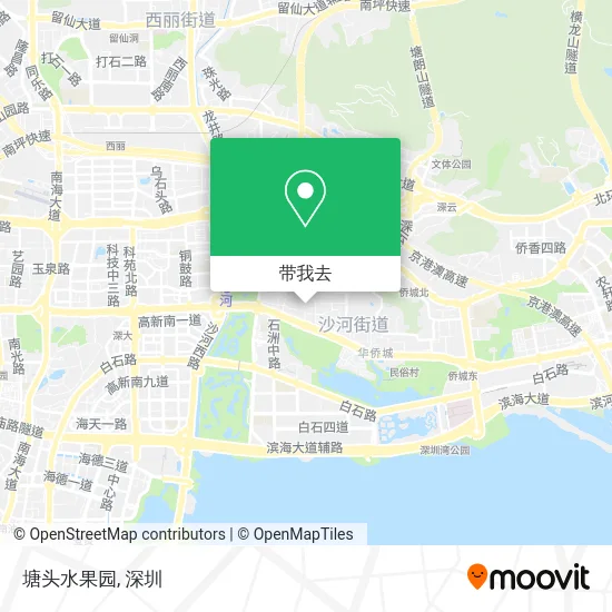 塘头水果园地图