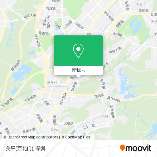 美平(西北门)地图