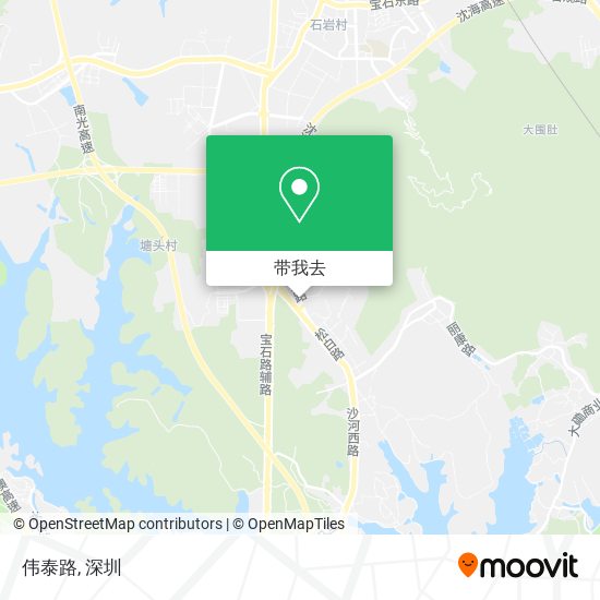 伟泰路地图