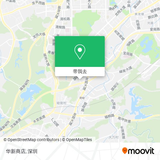 华新商店地图