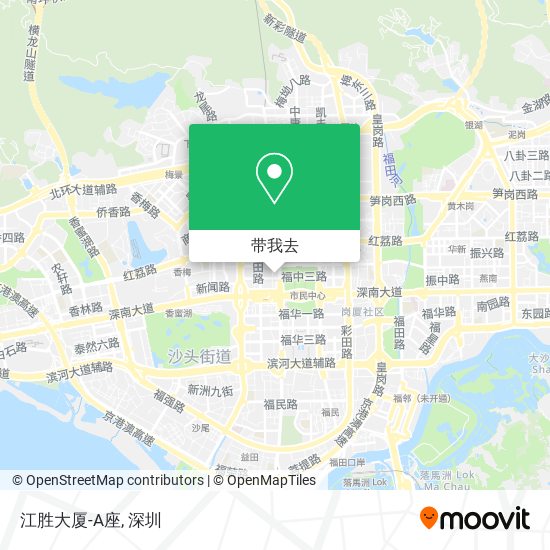 江胜大厦-A座地图