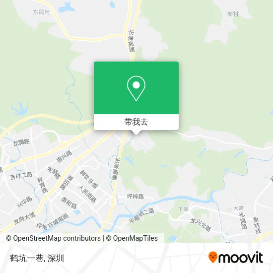 鹤坑一巷地图