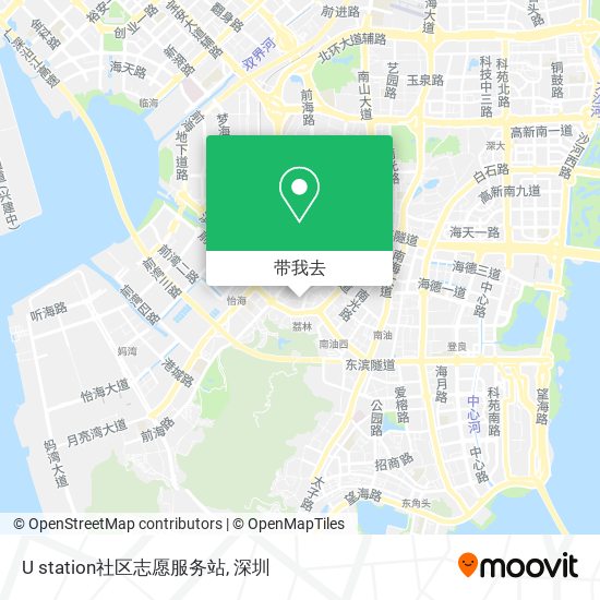 U station社区志愿服务站地图
