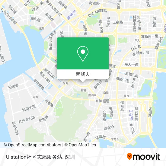 U station社区志愿服务站地图