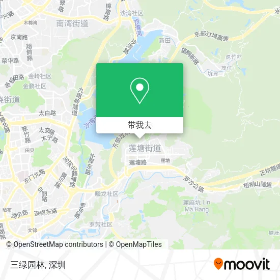 三绿园林地图