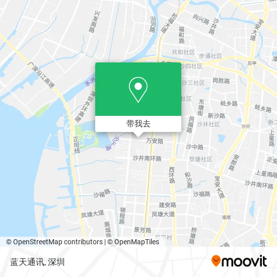 蓝天通讯地图