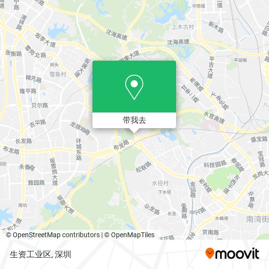 生资工业区地图