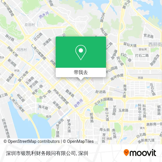 深圳市银凯利财务顾问有限公司地图