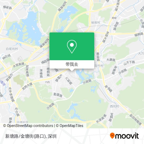 新塘路/金塘街(路口)地图