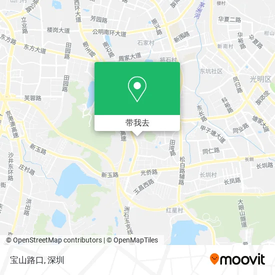 宝山路口地图