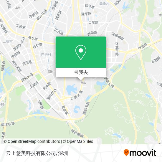 云上意美科技有限公司地图