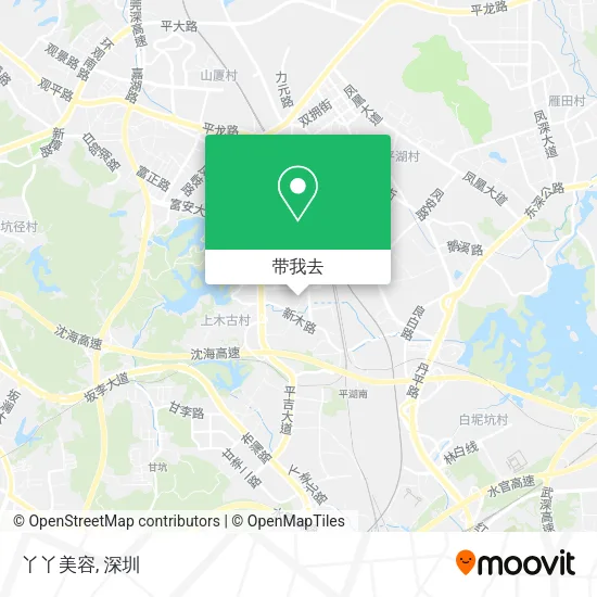 丫丫美容地图