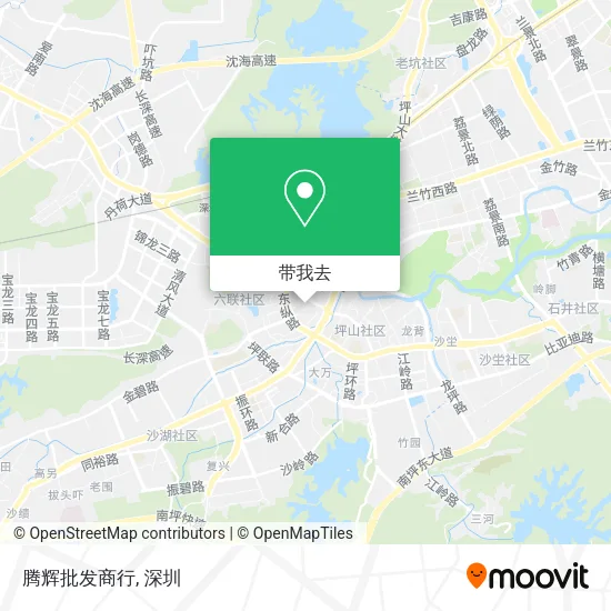 腾辉批发商行地图